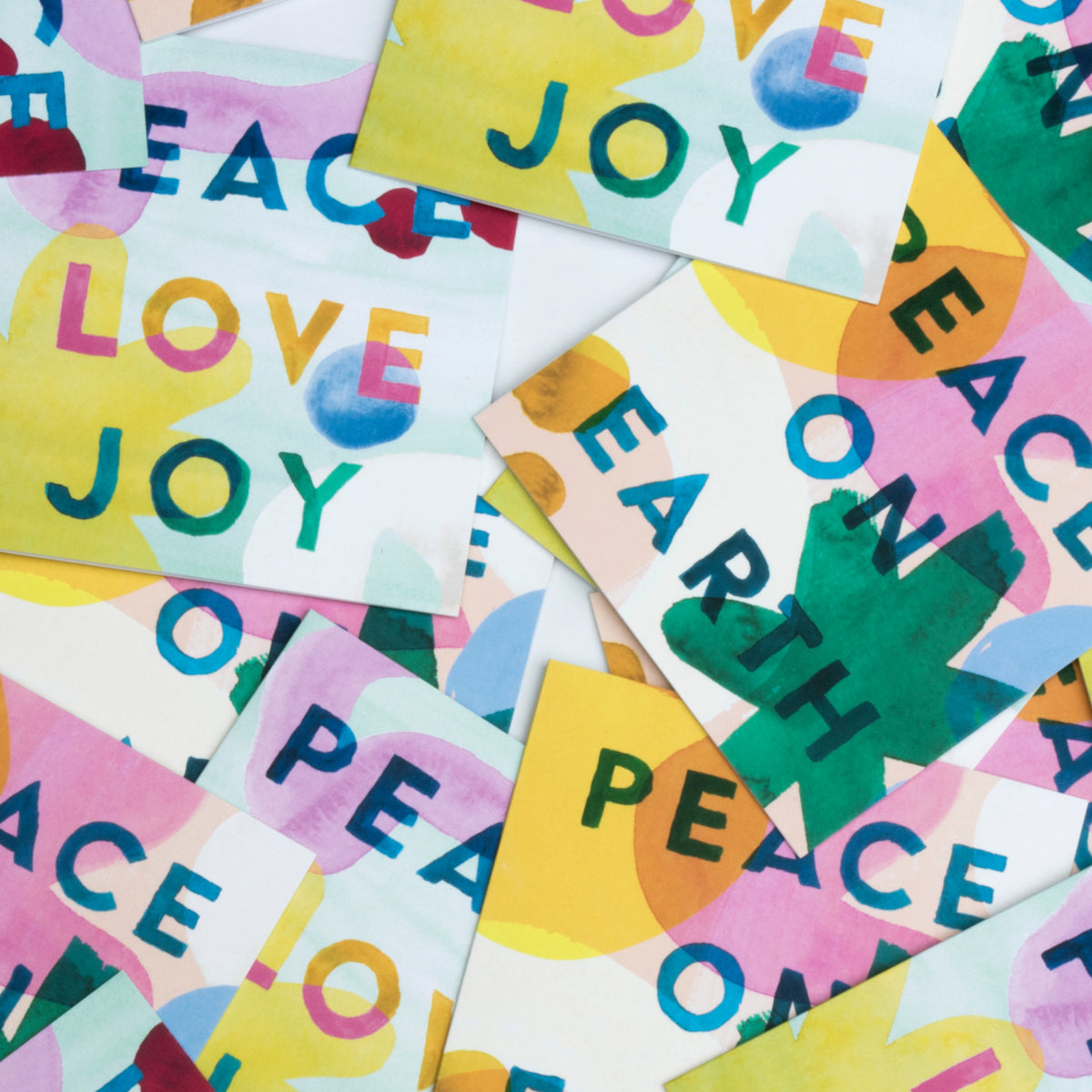 Peace Love Happy Everything 2-Card Making Kit – Creative Good